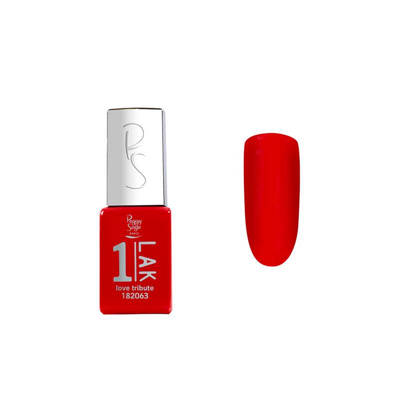 Mini vernis semi-permanent 1-LAK - Love tribute de la marque Peggy Sage Contenance 5ml - 1