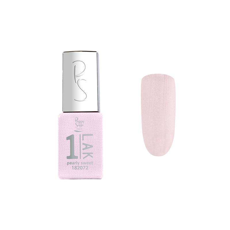 Mini vernis semi-permanent 1-LAK - Pearly sweet de la marque Peggy Sage Contenance 5ml - 1