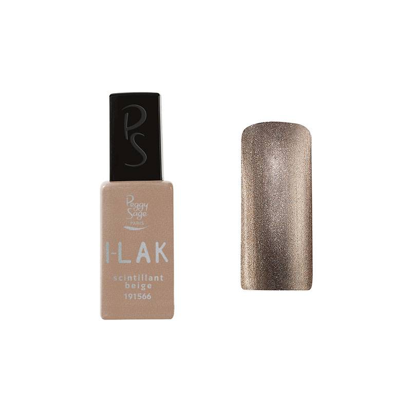 Vernis semi-permanent I-LAK - Scintillant beige de la marque Peggy Sage Contenance 11ml - 1