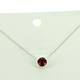 Collier Siam orné de cristaux Swarovski Rouge - 1 Collier Siam orné de cristaux Swarovski Rouge de la marque Bleu Libellule - 1