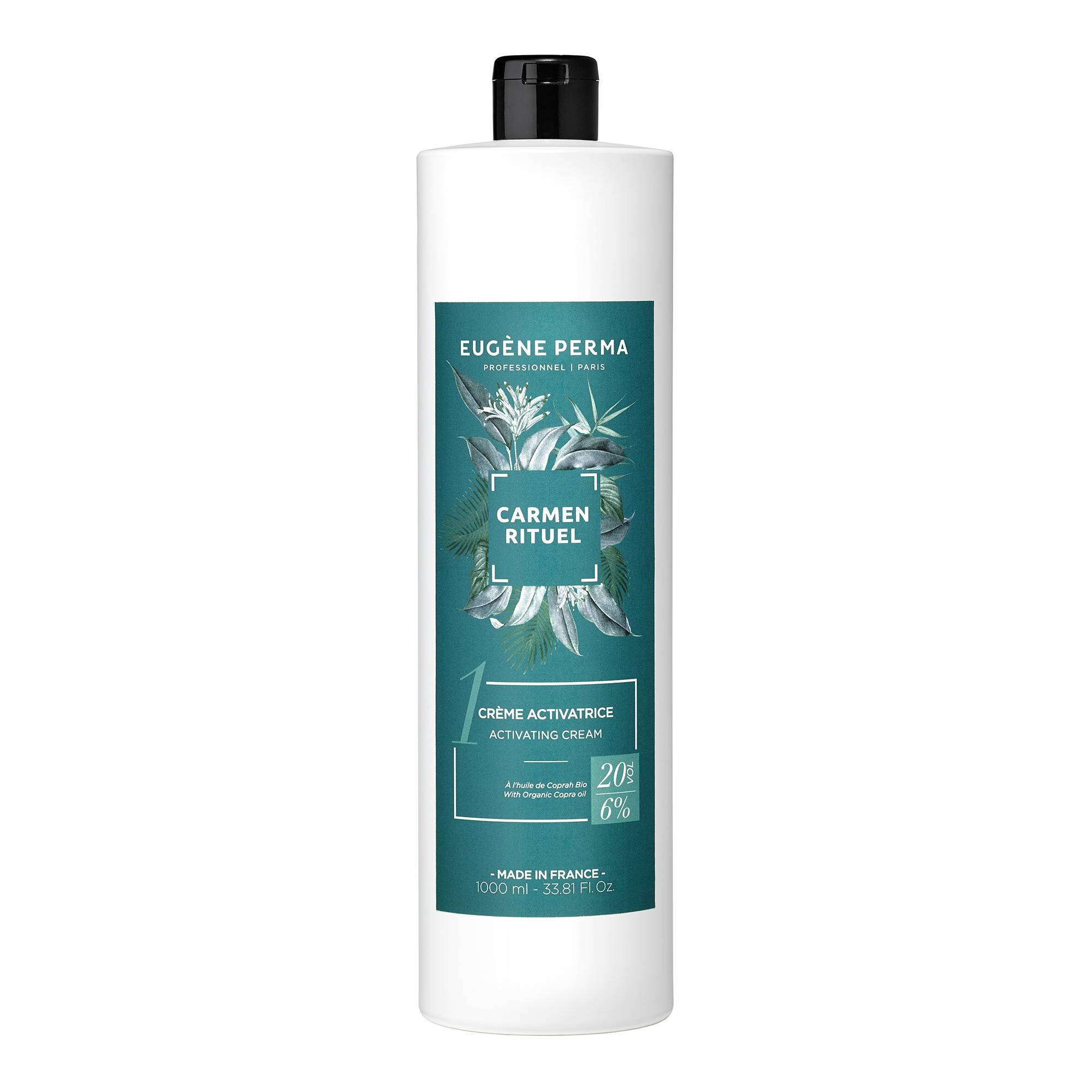 Crème activatrice 20 vol - 6% Carmen Rituel de la marque Eugène Perma Contenance 1000ml - 1