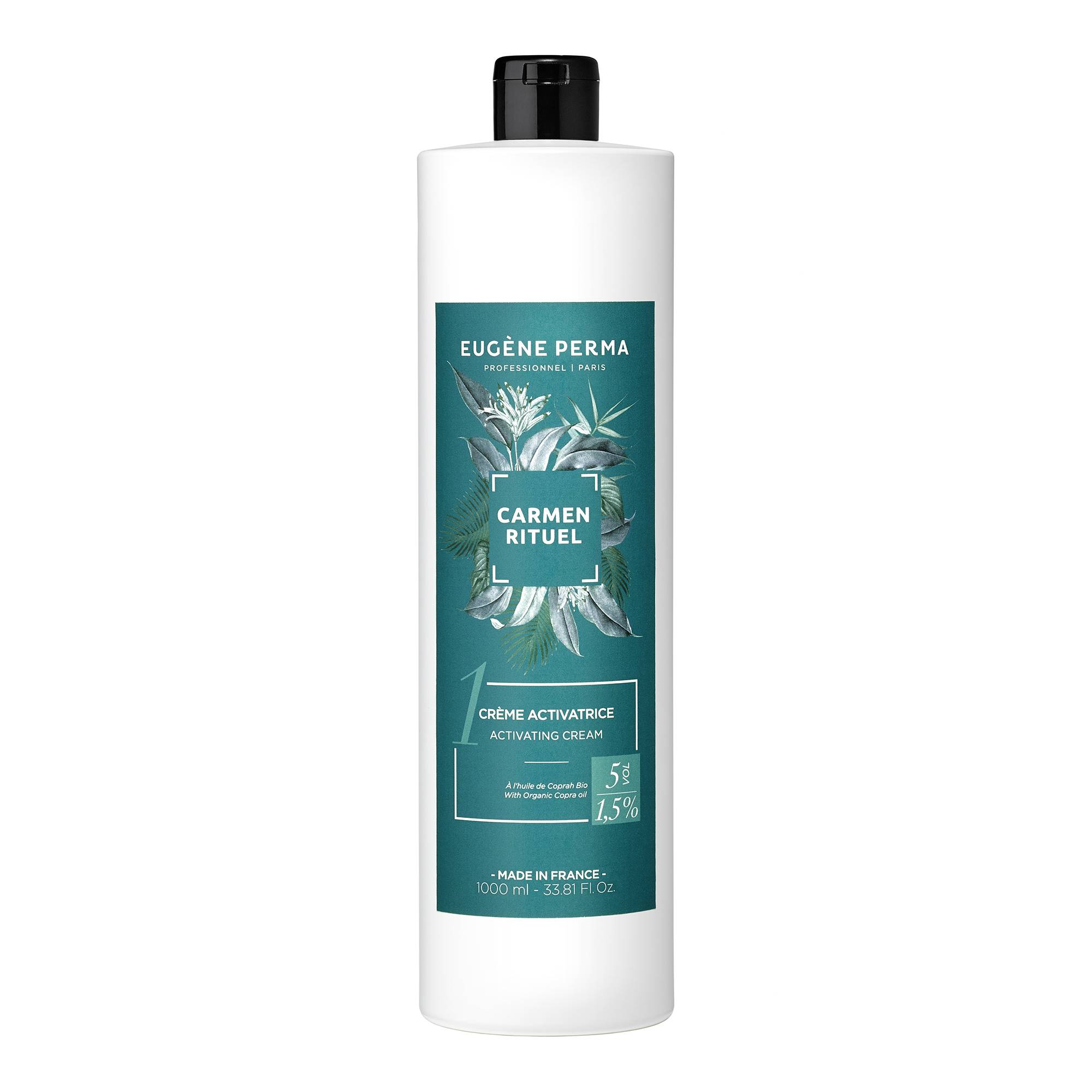 Crème activatrice 5 vol - 1.5% Carmen Rituel de la marque Eugène Perma Contenance 1000ml - 1