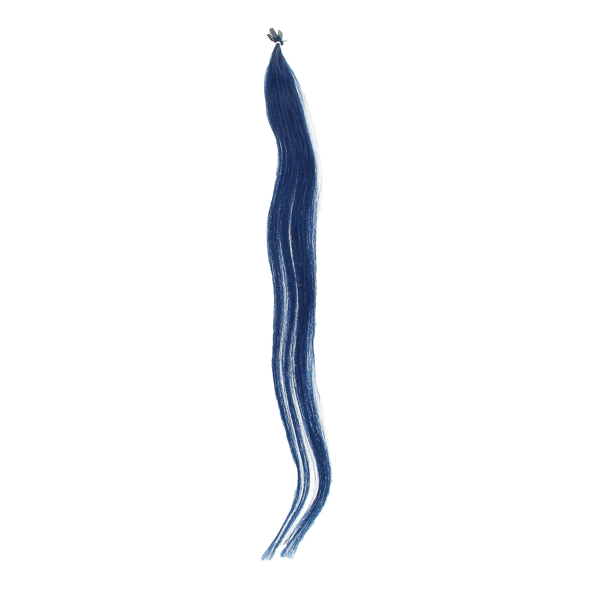 Mèches extensions naturelles Bleu x10 de la marque Coiffeo - 1