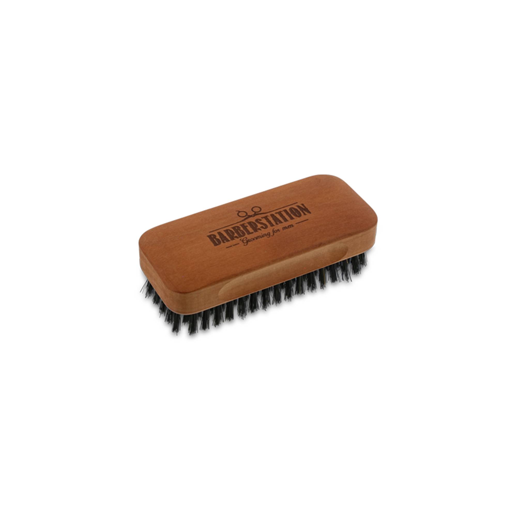 Lot de 10 brosses barbe et moustache Beard Brush Medium de la marque Barberstation - 1