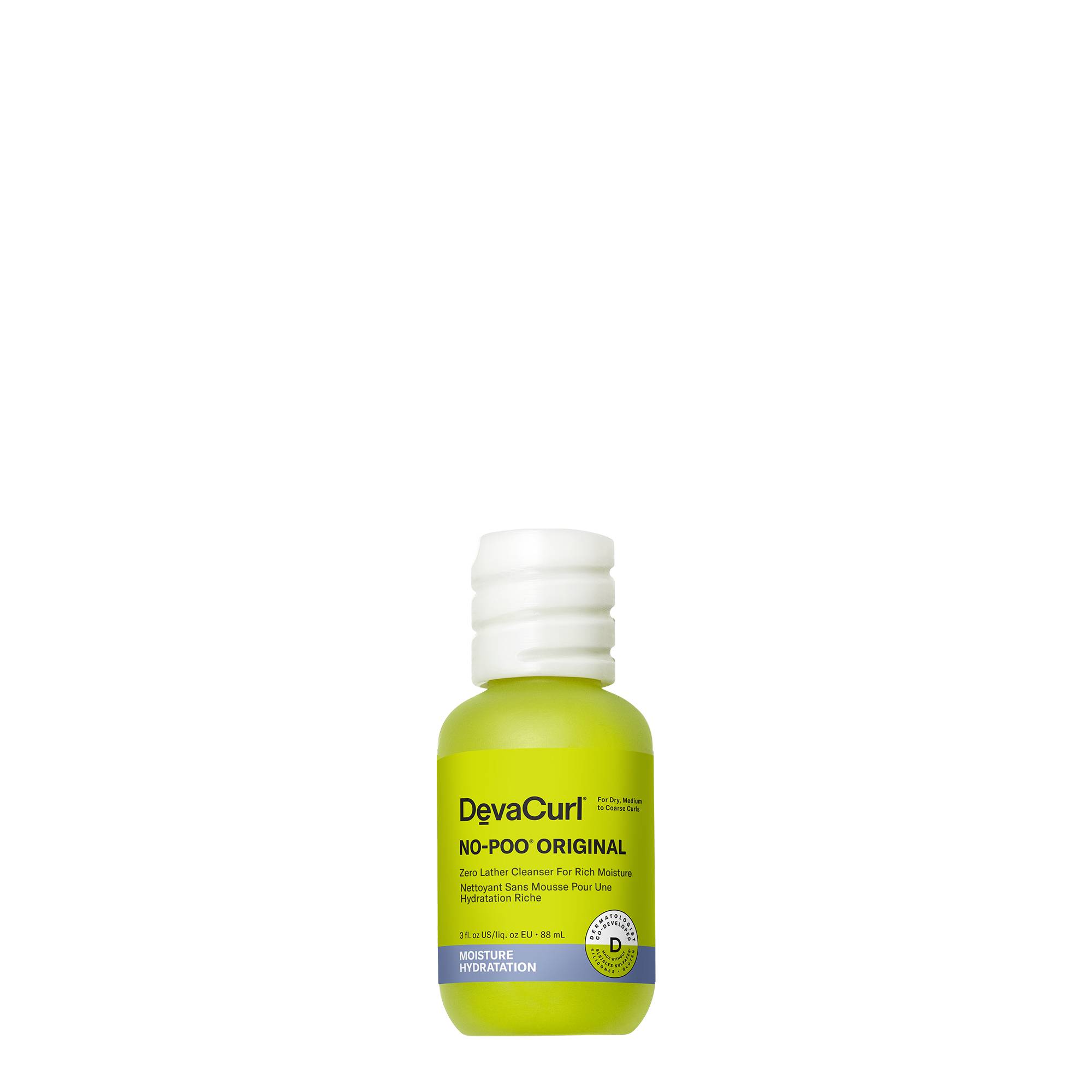 Nettoyant sans mousse No-Poo Original de la marque DevaCurl Contenance 88ml - 1