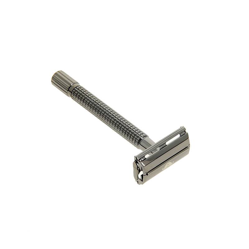 Rasoir de sûreté papillon Gun Métal de la marque Pure Men Tolerance - 1