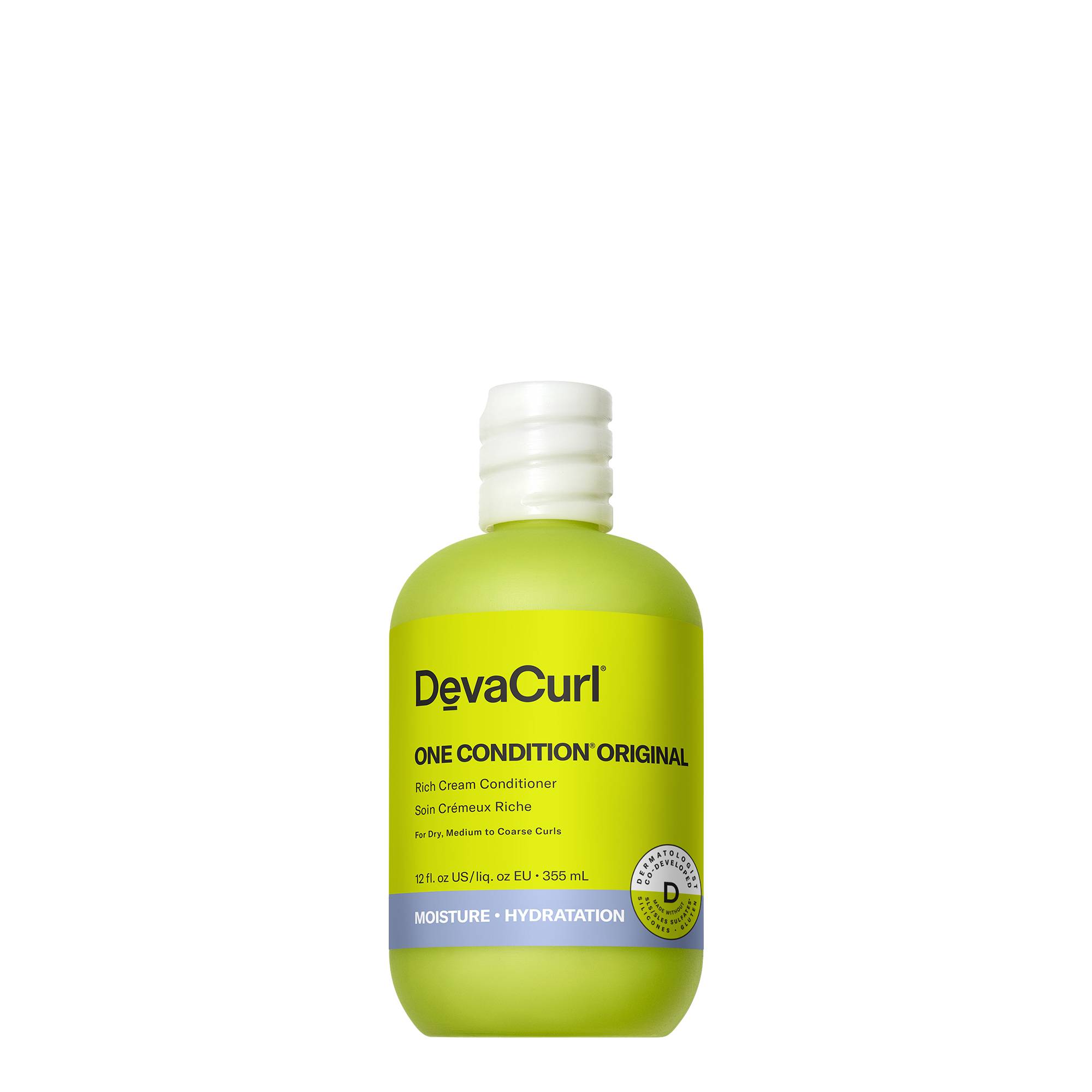 Soin crémeux riche One Condition Original de la marque DevaCurl Contenance 354ml - 1