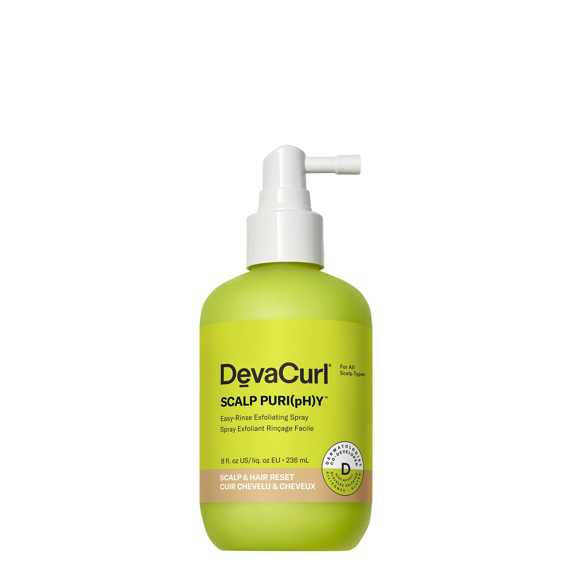 Spray exfoliant Scalp Puri(pH)y de la marque DevaCurl Contenance 237ml - 1