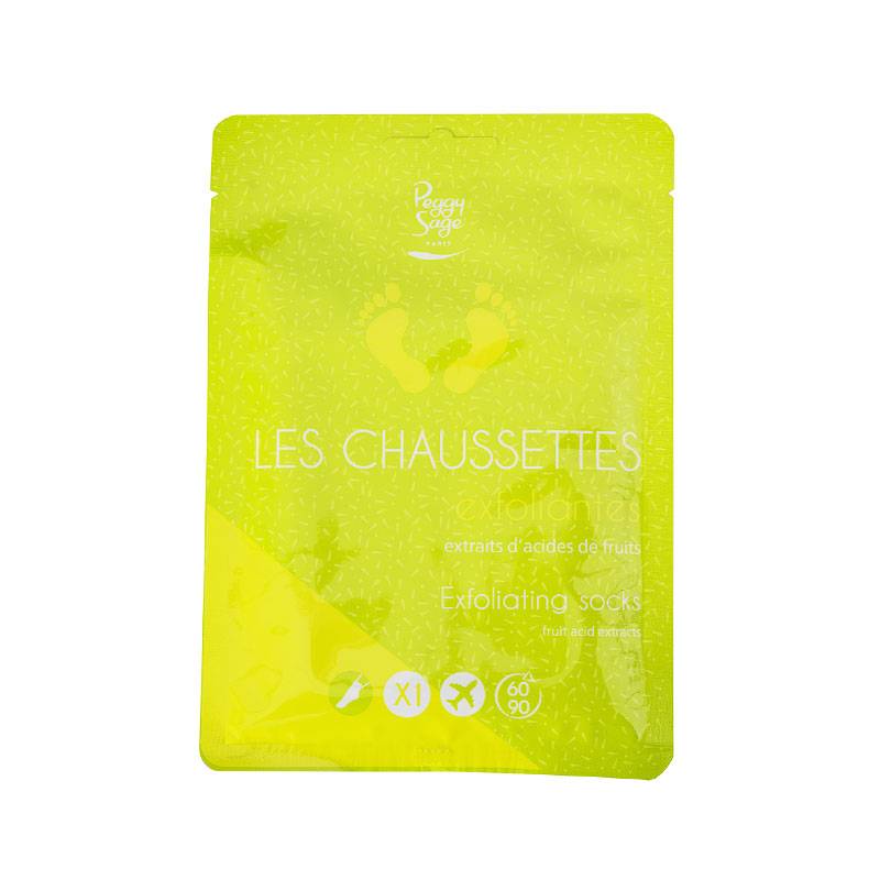 Une paire de chaussettes exfoliantes de la marque Peggy Sage Contenance 60g - 1