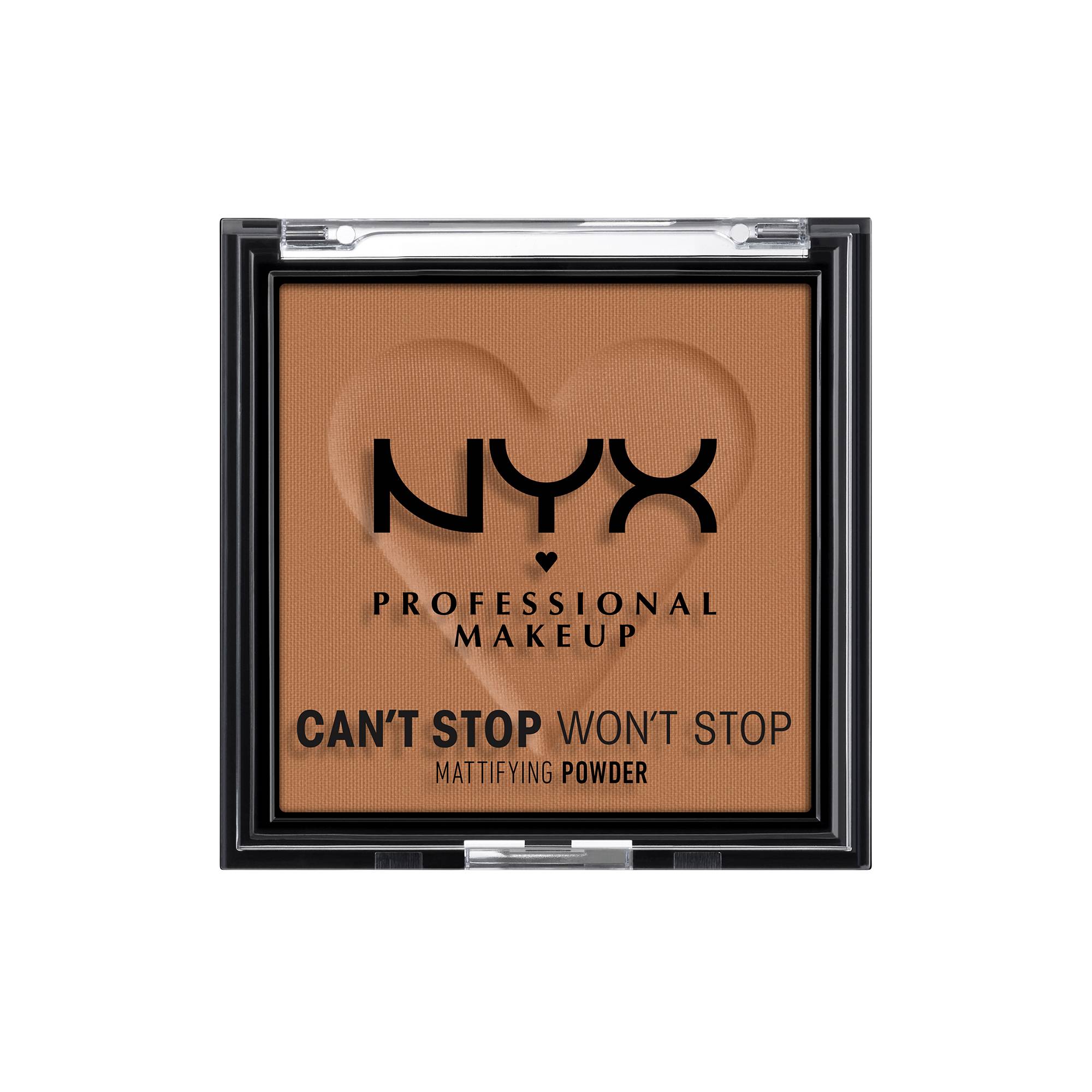 Poudre matifiante Can't Stop Won't Stop Mocha de la marque NYX Professional Makeup - 1