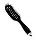 Brosse démêlante Paddle vent Noir mat - 1 Brosse démêlante Paddle vent Noir mat de la marque 7e ÉLÉMENT - 1