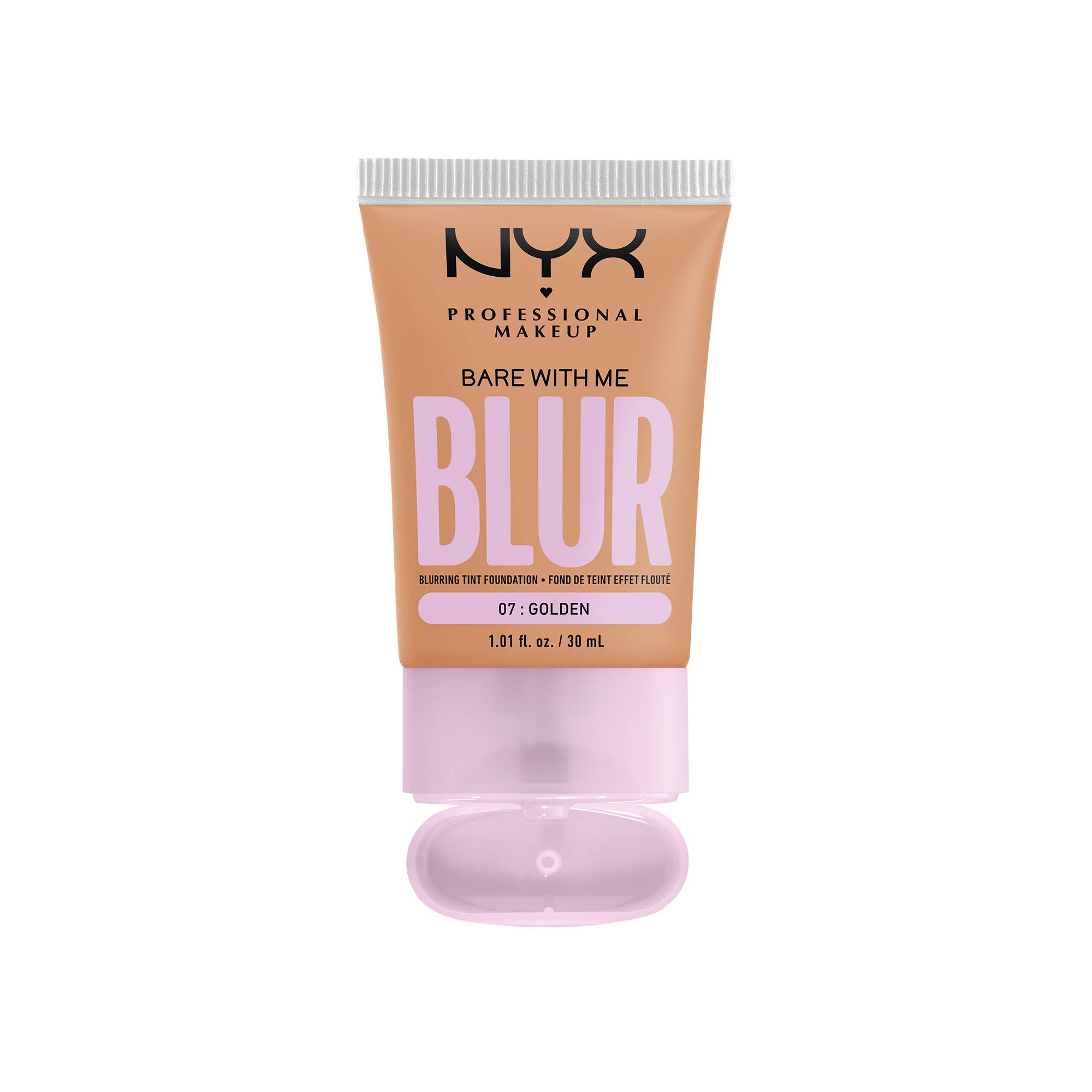 Fond de teint effet flouté Bare With Me Blur Golden de la marque NYX Professional Makeup - 1
