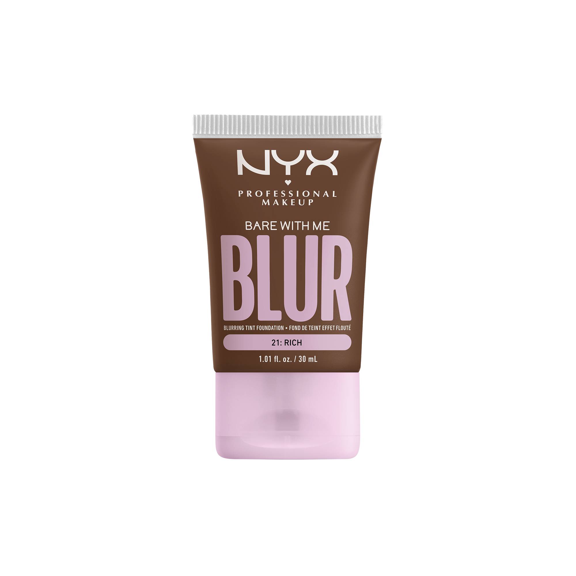 Fond de teint effet flouté Bare With Me Blur Rich de la marque NYX Professional Makeup - 1