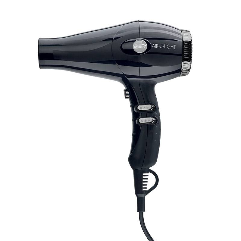 Sèche-cheveux professionnel Air-d-Light noir de la marque Ultron - 1