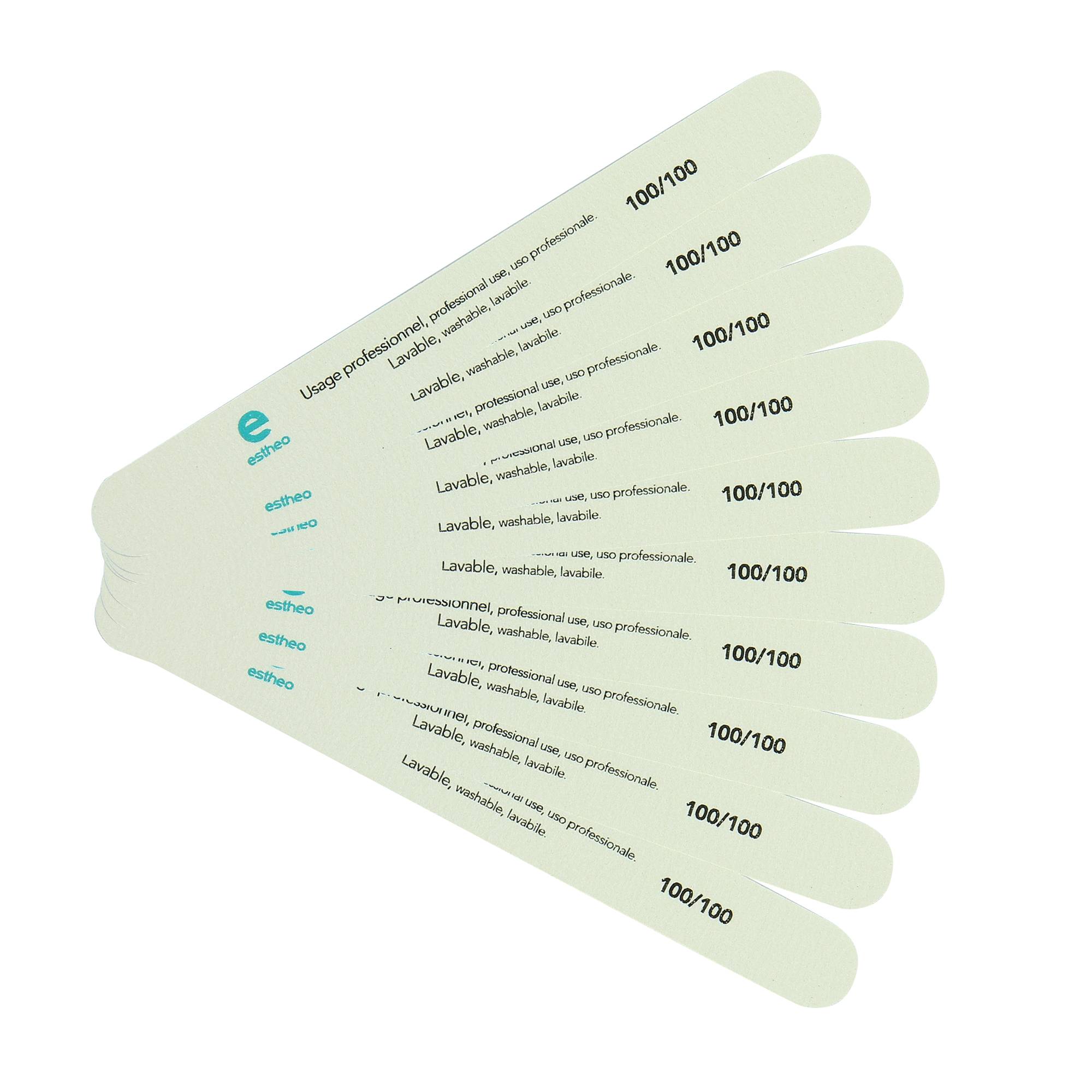 Limes droites 100-100 Blanche x10 de la marque Estheo - 1