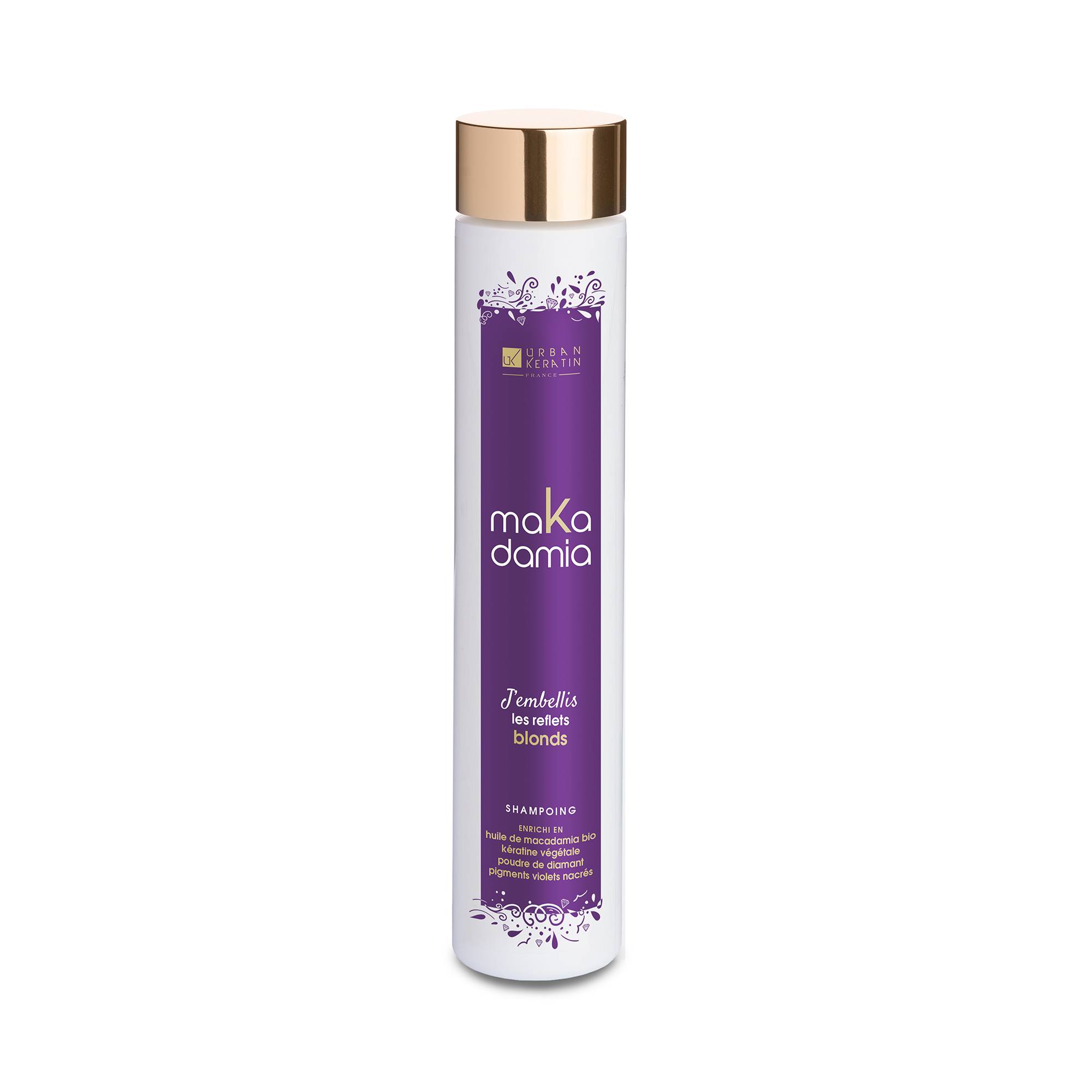 Shampoing cheveux blonds k makadamia de la marque Urban Keratin Contenance 250ml - 1