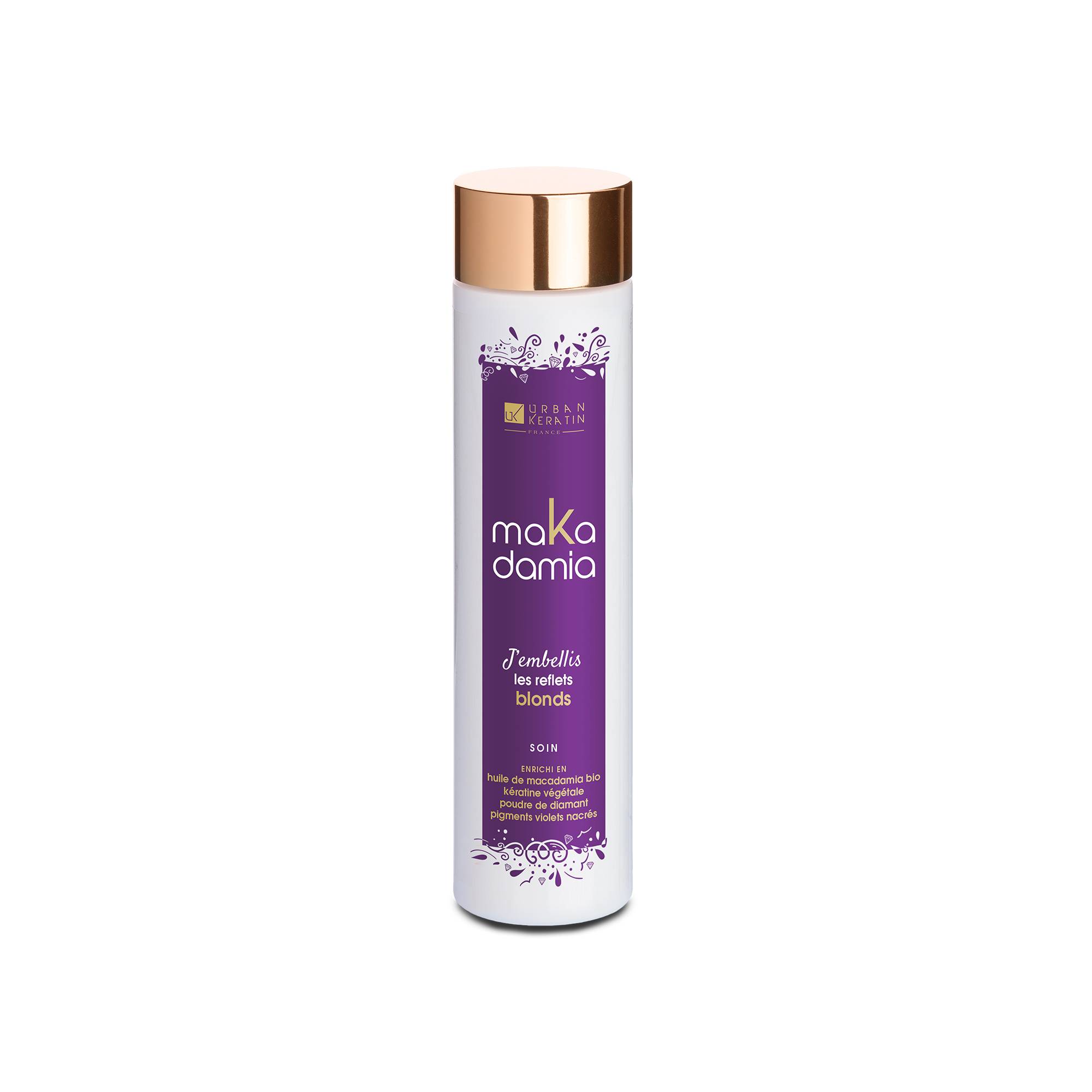 Soin cheveux blonds K maKadamia de la marque Urban Keratin Contenance 200ml - 1