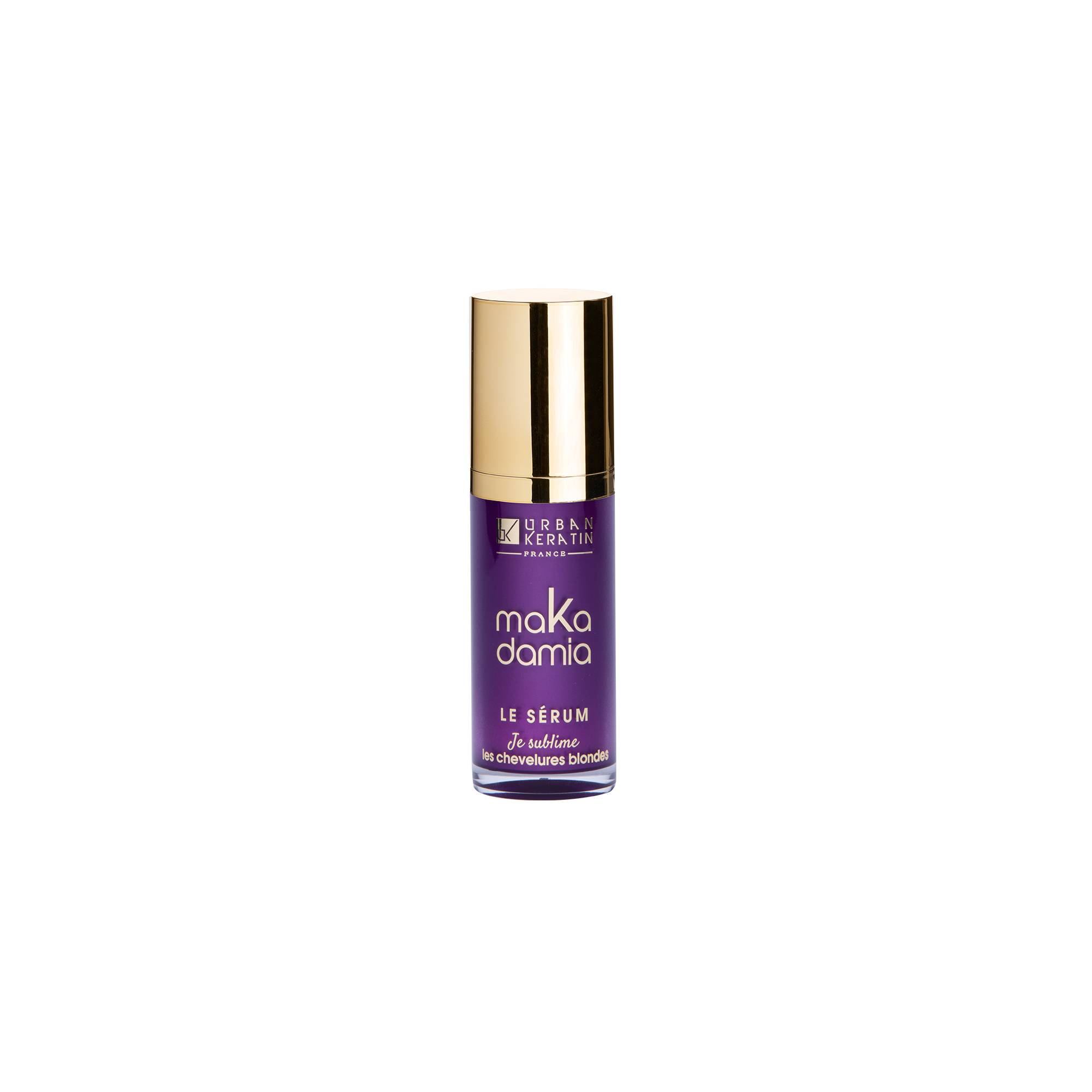Serum blonde k makadamia de la marque Urban Keratin Contenance 30ml - 1