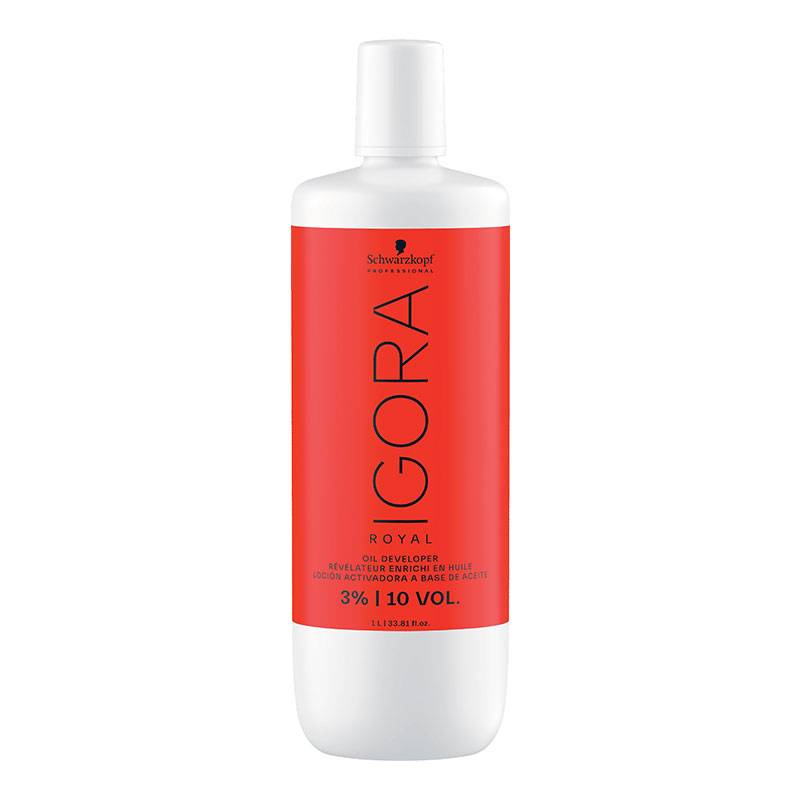 Oxydant 3% Igora Royal de la marque Schwarzkopf Professional Contenance 1000ml - 1