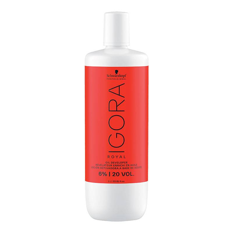 Oxydant 6% Igora Royal de la marque Schwarzkopf Professional Contenance 1000ml - 1