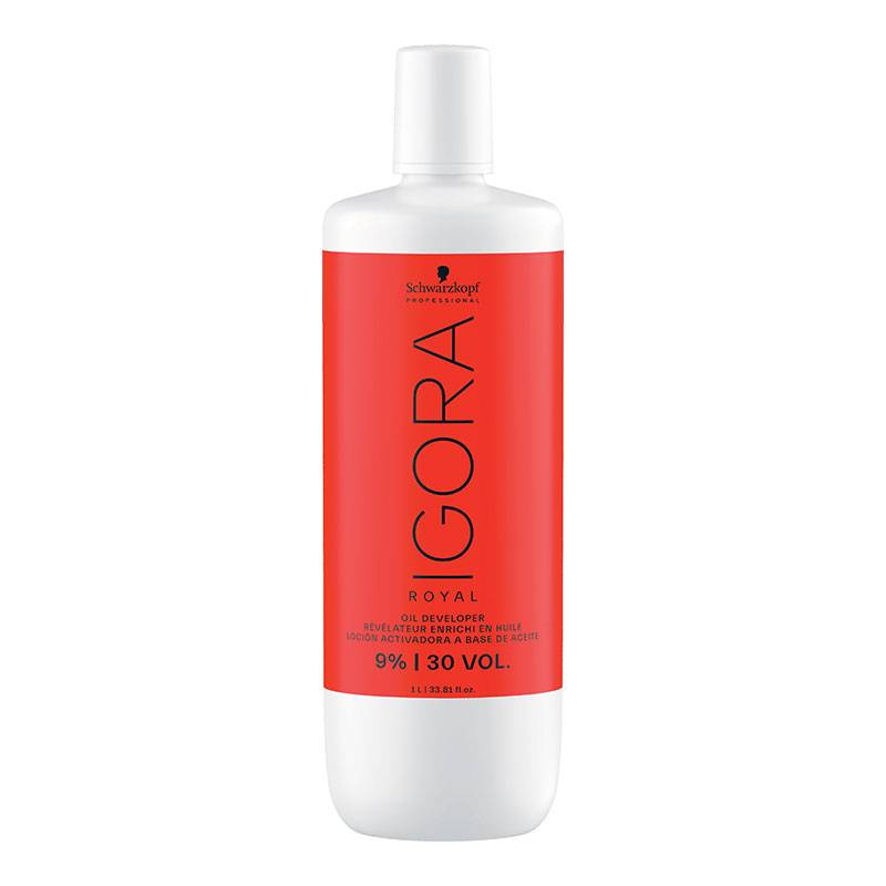 Oxydant 9% Igora Royal de la marque Schwarzkopf Professional Contenance 1000ml - 1