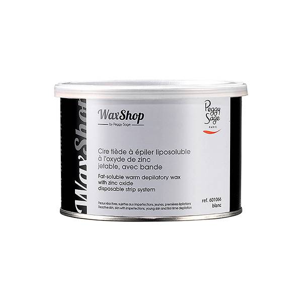 Cire tiède à épiler liposoluble Zinc de la marque Peggy Sage Contenance 400ml - 1