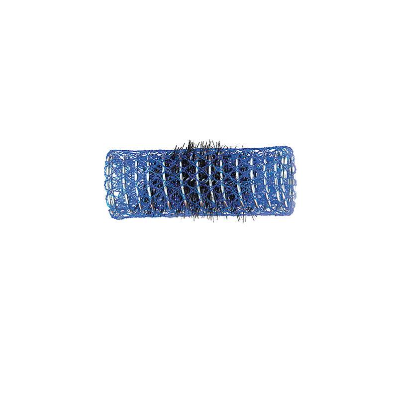 Lot de 12 rouleaux longs avec brosse L'Indéformable Bleu 26x65mm de la marque Sibel - 1