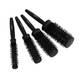 Set de 4 brosses rondes brushing Noir - 1 Set de 4 brosses rondes brushing Noir de la marque Coiffeo - 1