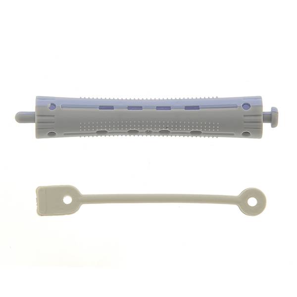 Bigoudis permanente longs 91x13mm x12 Gris & Bleu de la marque Coiffeo - 1