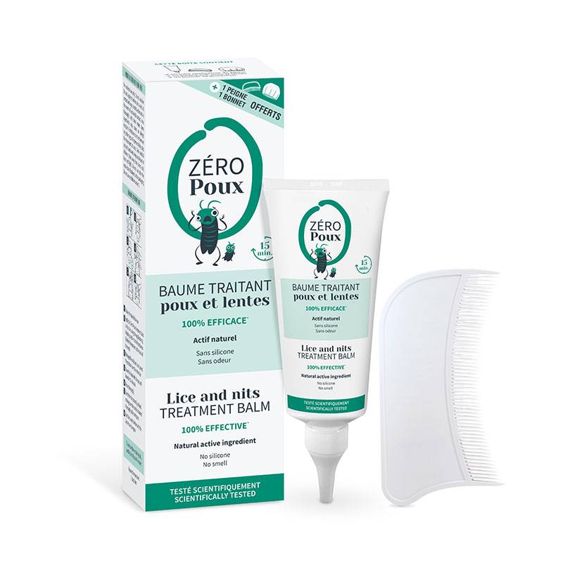 Baume traitant poux et lentes Zéro Poux de la marque Mulato Contenance 100ml - 1