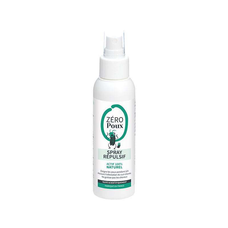 Spray répulsif Zéro Poux de la marque Mulato Contenance 100ml - 1