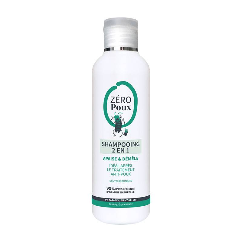 Shampooing 2 en 1 Zéro Poux de la marque Mulato Contenance 200ml - 1