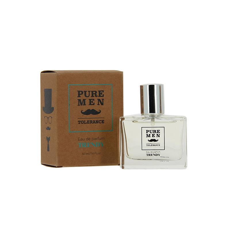 Eau de parfum Homme - Trendy de la marque Pure Men Tolerance Contenance 50ml - 1