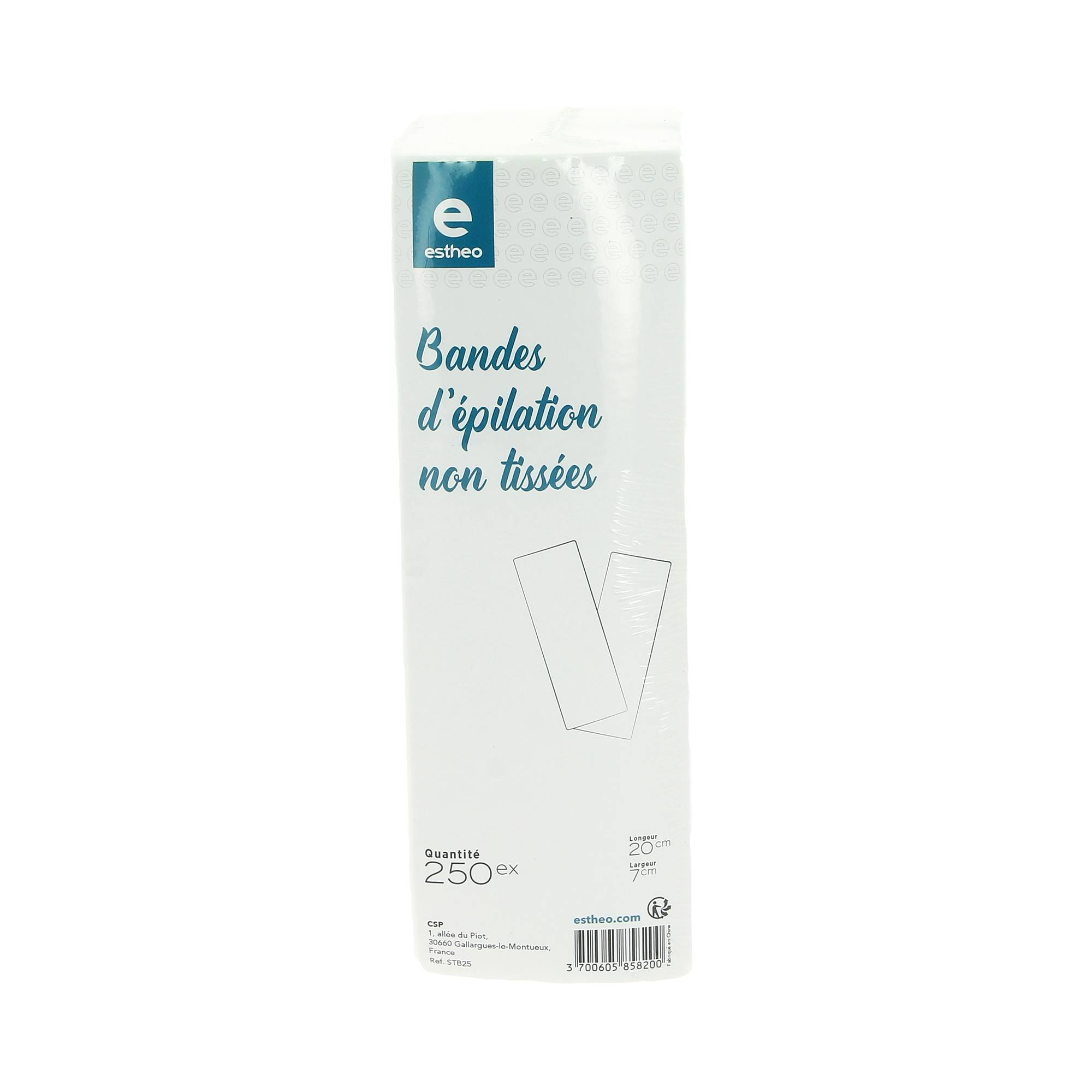 Bandes dépilatoires x250 de la marque Estheo - 1