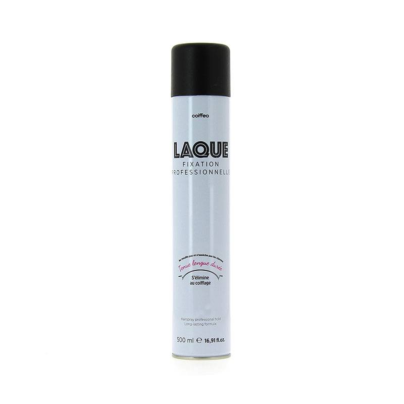 Laque fixation forte de la marque Coiffeo Contenance 500ml - 1