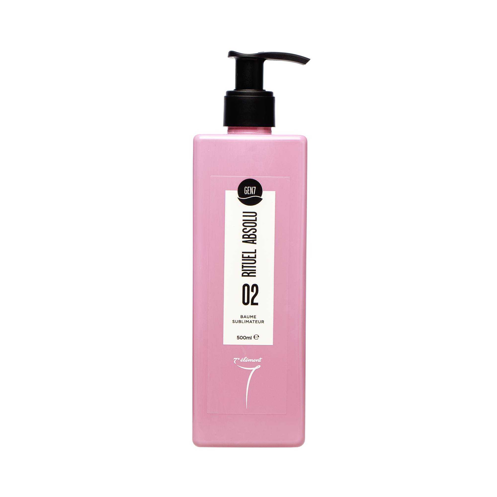 Baume sublimateur GEN7 - Rituel Absolu n°2 de la marque 7e ÉLÉMENT Contenance 500ml - 1