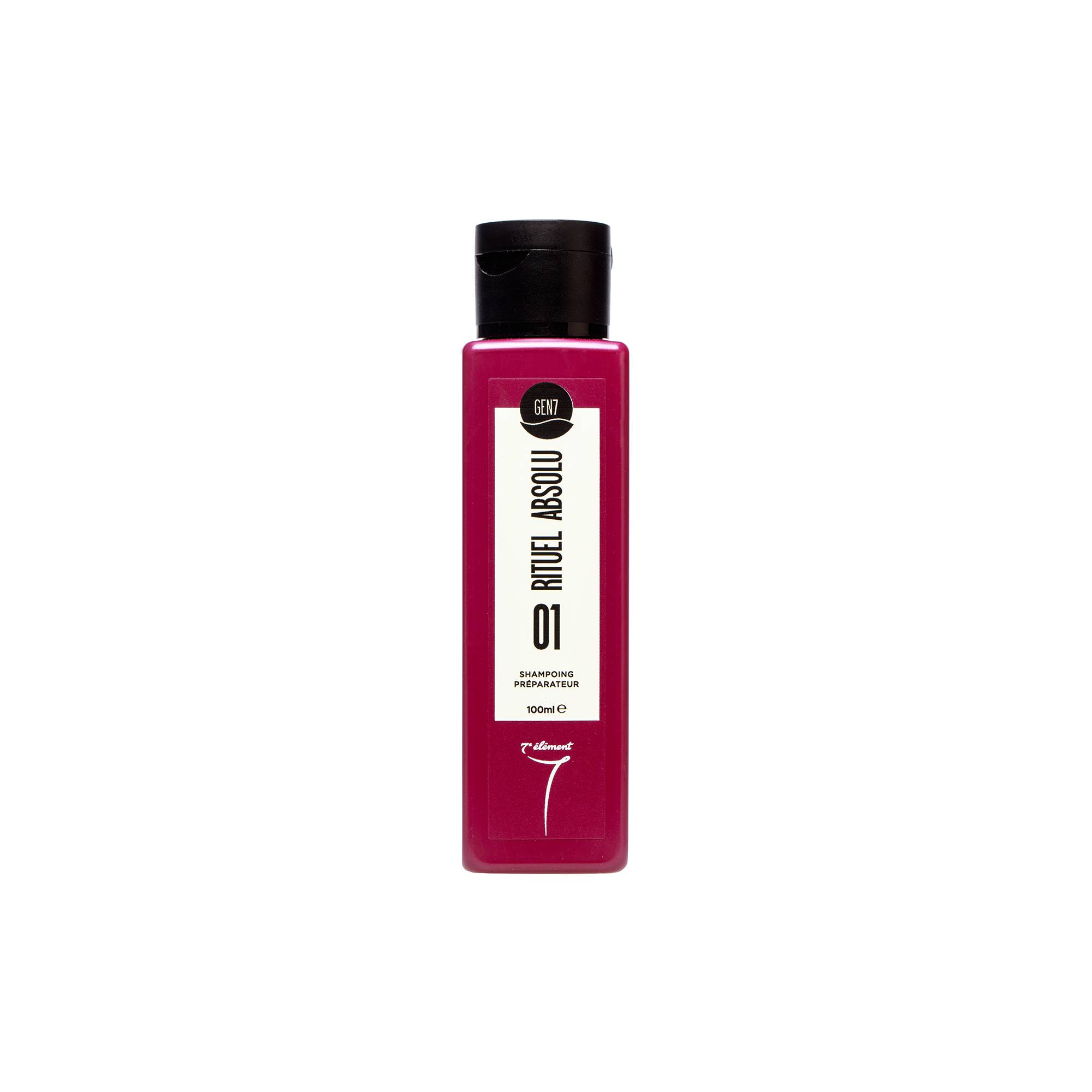 Shampooing préparateur GEN7 - Rituel absolu n°1 de la marque 7e ÉLÉMENT Contenance 100ml - 1