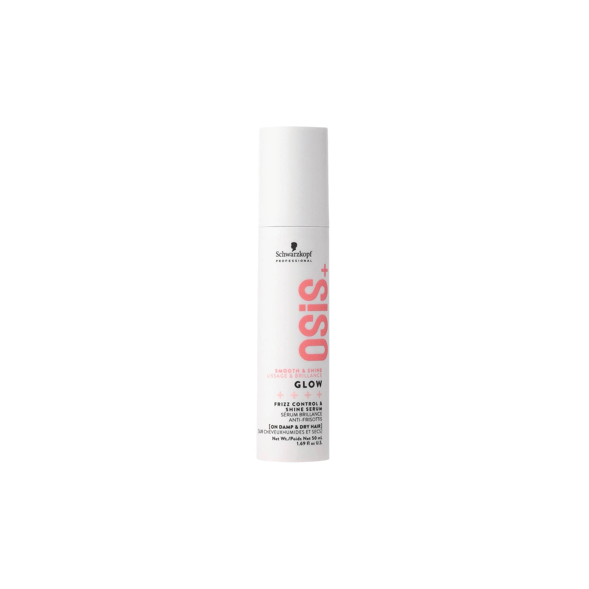 Sérum brillance anti-frisottis Osis+ Glow de la marque Schwarzkopf Professional Contenance 50ml - 1