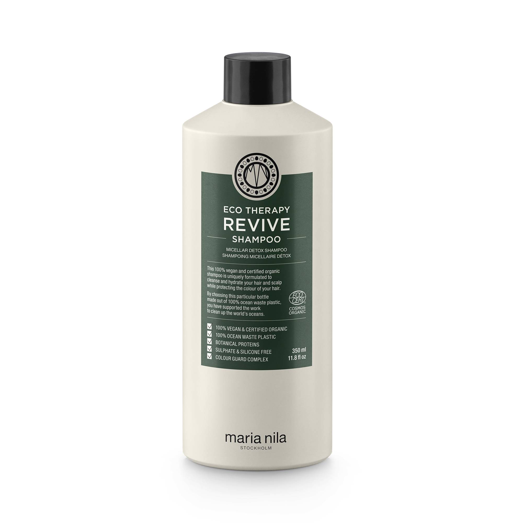 Shampooing micellaire détox Eco therapy revive de la marque Maria Nila Contenance 350ml - 1