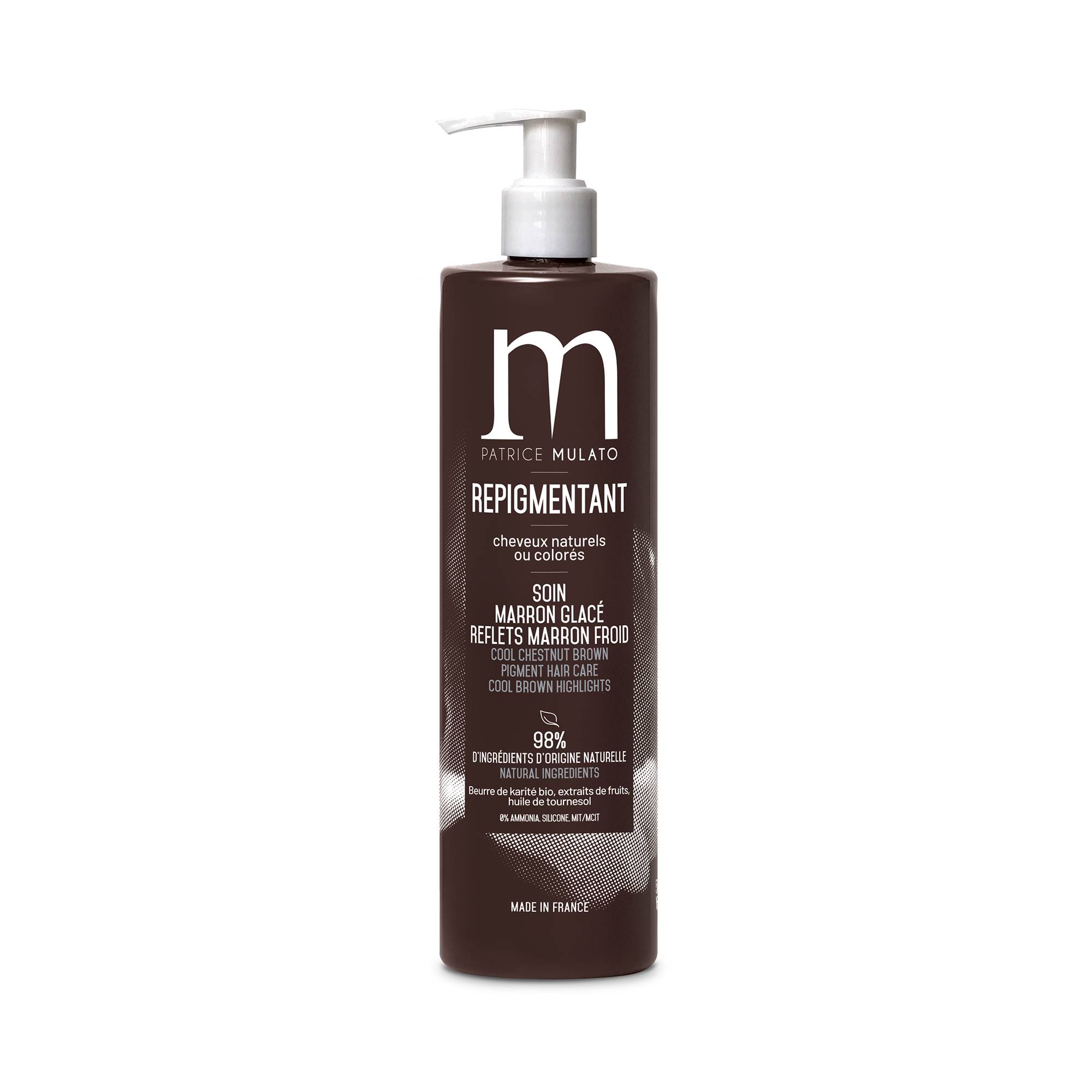 Soin repigmentant marron glacé de la marque Mulato Contenance 500ml - 1