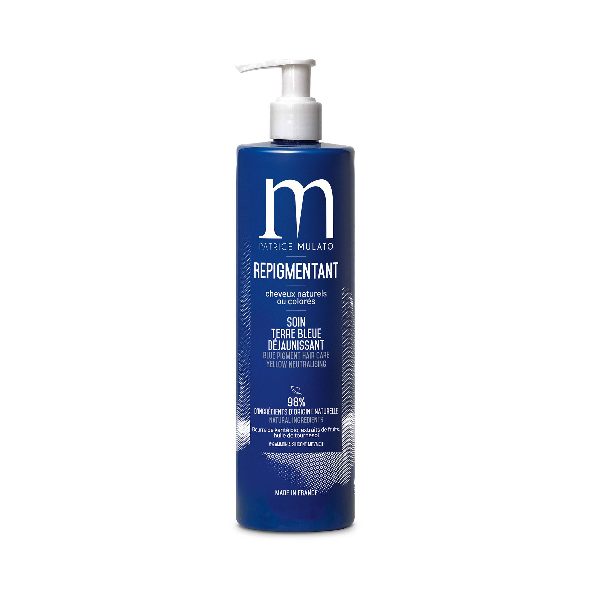 Soin repigmentant terre bleue de la marque Mulato Contenance 500ml - 1