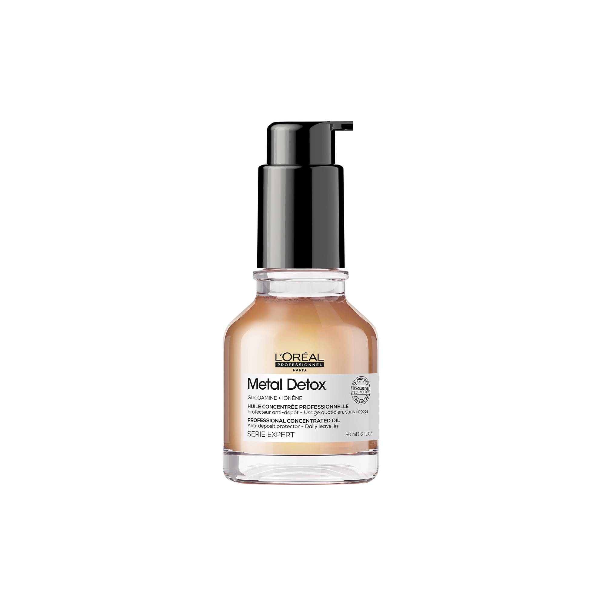 Huile concentrée protectrice Metal Detox de la marque L'Oréal Professionnel Contenance 50ml - 1