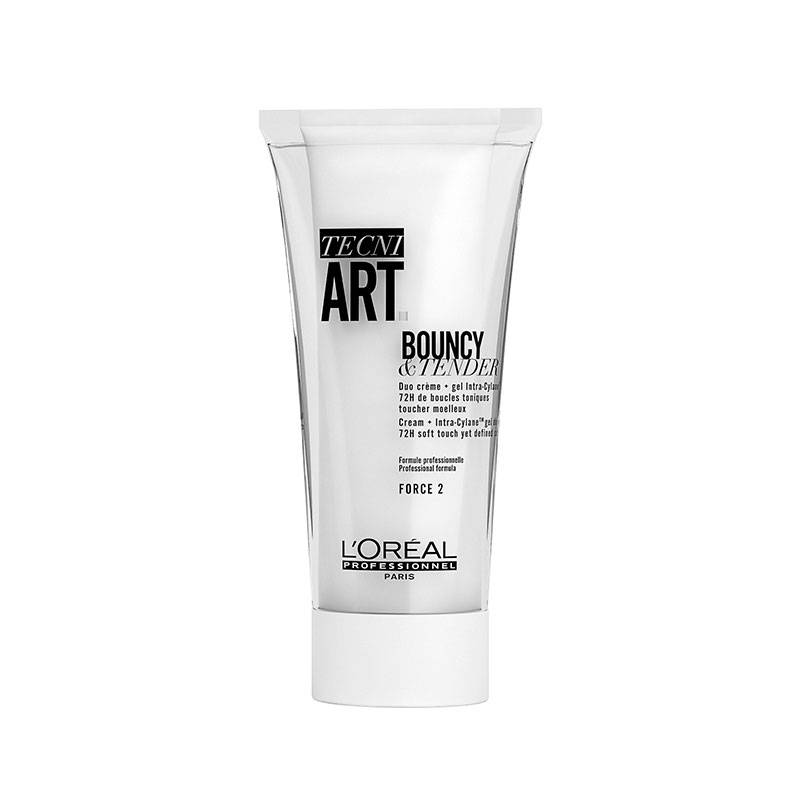 Bouncy & Tender - Duo de crème & gel hydratant de la marque L'Oréal Professionnel Contenance 150ml - 1