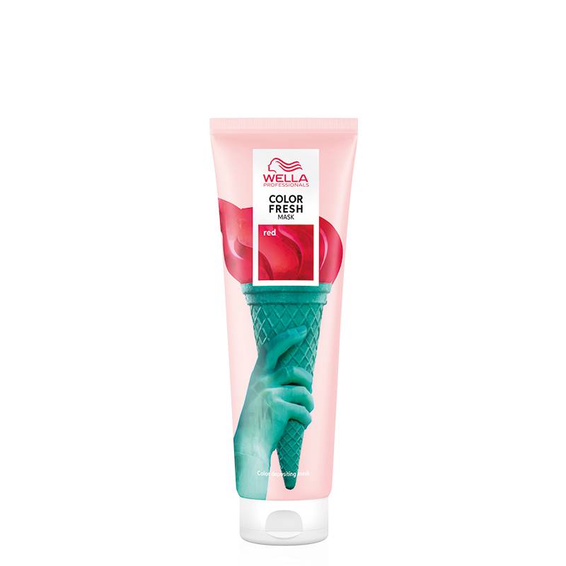 Masque colorant Color Fresh Mask Red de la marque Wella Professionals Contenance 150ml - 1