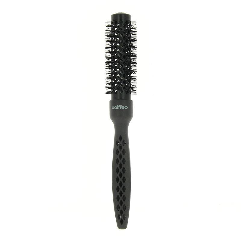 Brosse ronde Carbone argan 25mm de la marque Coiffeo - 1