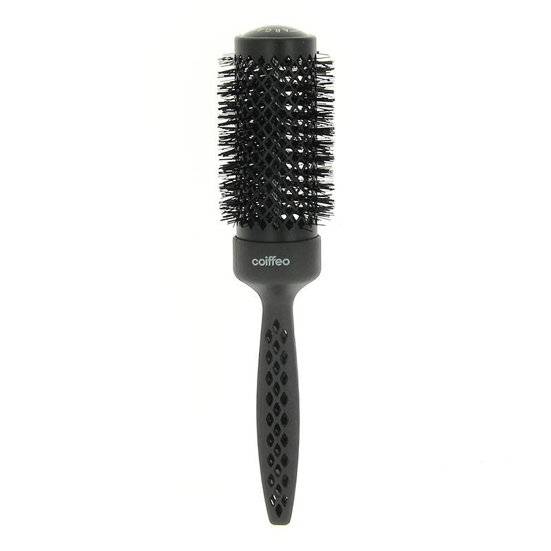 Brosse ronde Carbone argan 43mm de la marque Coiffeo - 1