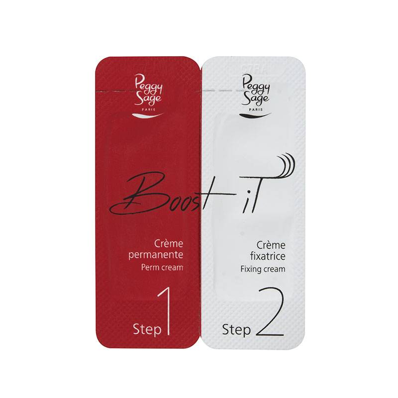 Duo crème permanente & fixatrice cils x10 Boost it (20x0.5g) de la marque Peggy Sage Contenance 10g - 1