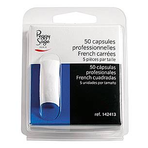 Capsules french professionnelles x50 Carrée de la marque Peggy Sage - 1