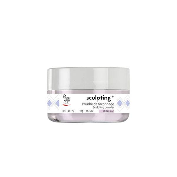 Poudre de façonnage Cristal rose de la marque Peggy Sage Contenance 10g - 1