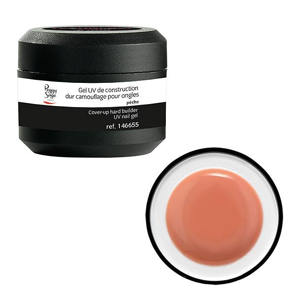 Gel de construction dur Camouflage pêche 15g de la marque Peggy Sage - 1